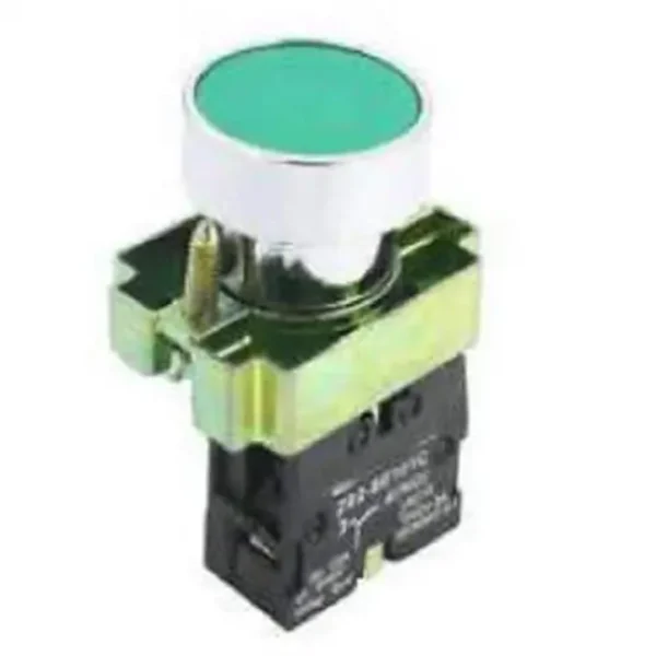 Panel Mount Green Button