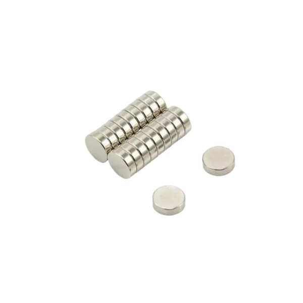 Round Neodymium Magnet fi Series (N52, 50 pcs)