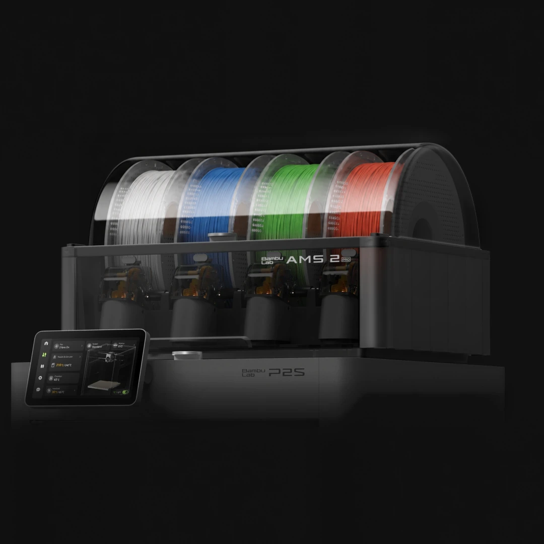 Bambu Lab P2S Combo BUNDLE 7 Bambu Lab AMS 2 Pro filament system