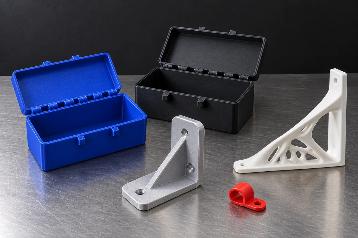 Bambu Lab P2S Combo BUNDLE 3 Functional parts printed on the Bambu Lab P2S