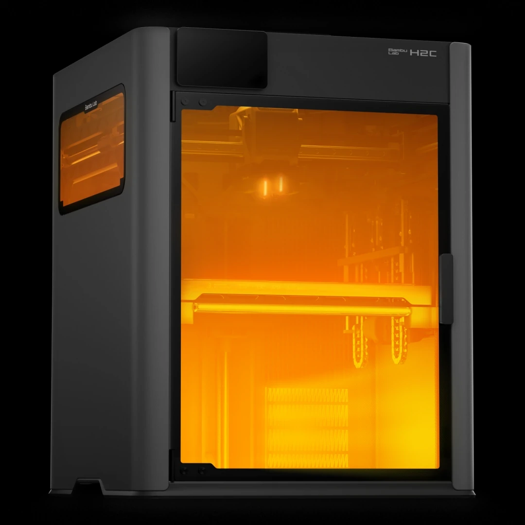 Bambu Lab H2C Combo BUNDLE 6 Bambu Lab H2C s aktivně vyhřívanou komorou 65 °C