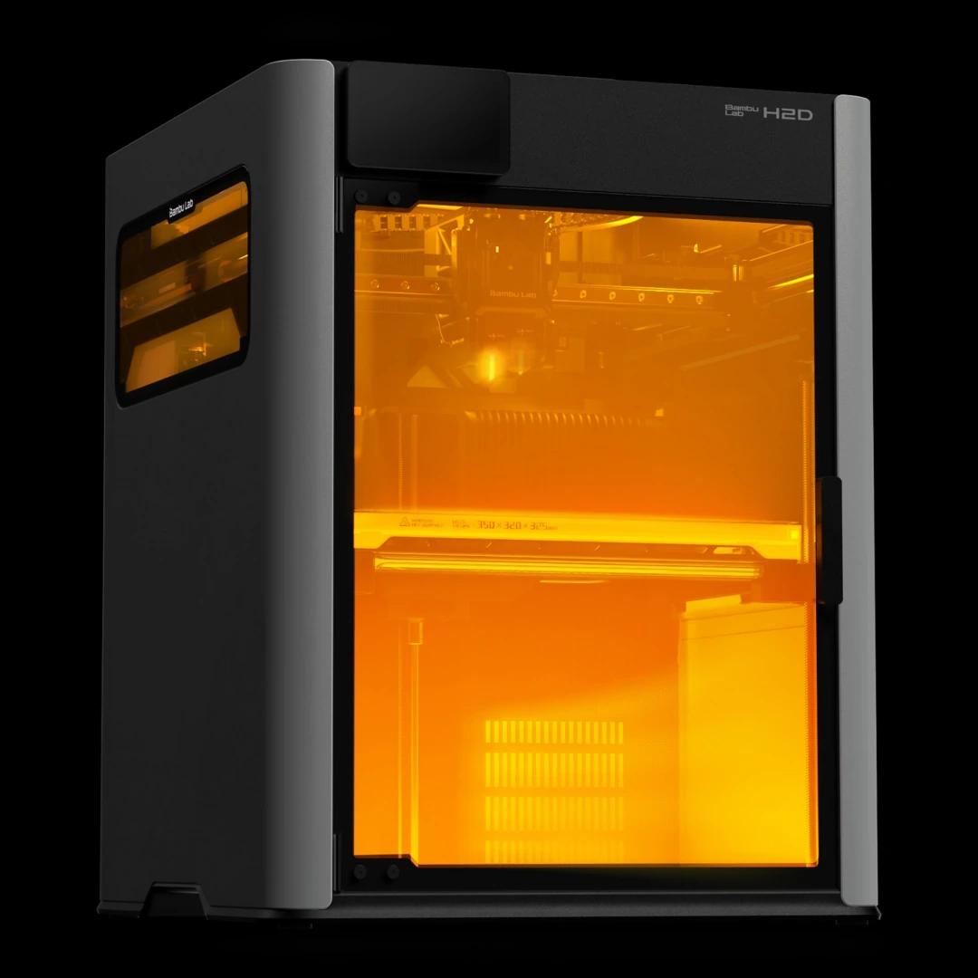 Bambu Lab H2D Combo 6 Bambu Lab H2D with 65°C active heated chamber