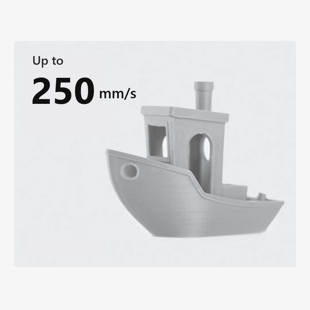 Creality Ender 3 V3 SE 6 Benchy boat printed at up to 250 mm/s