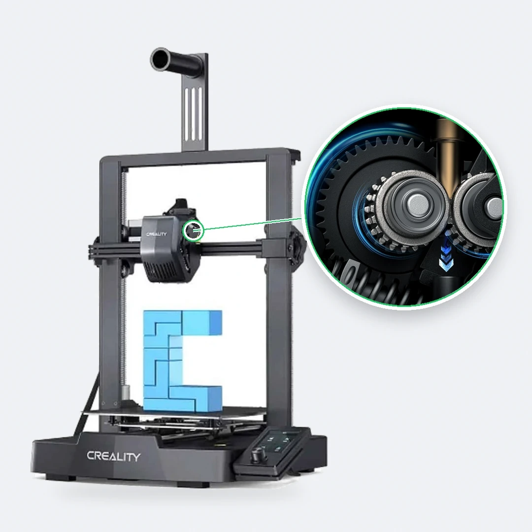 Creality Ender 3 V3 SE + PETG 3-pack Basic 5 Creality Ender-3 V3 SE Sprite direct drive extruder