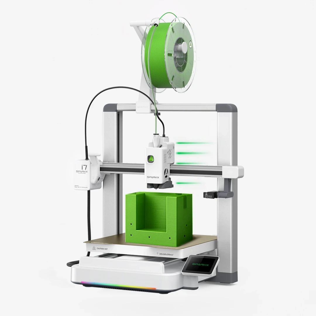 Creality SPARKX i7 Color Combo 5 Creality SPARKX i7 printing at up to 500 mm/s