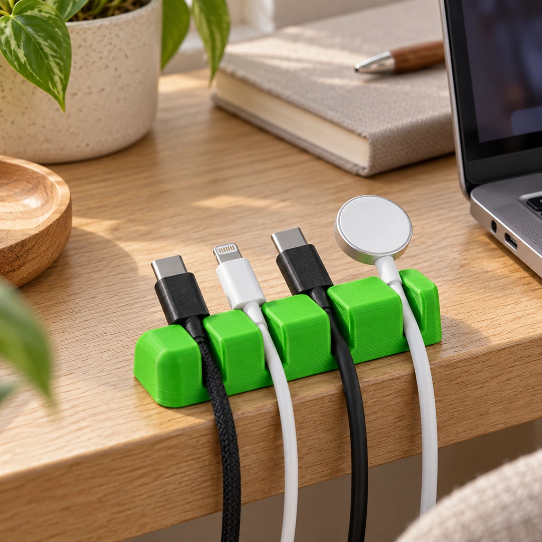 PLA Original 1.75mm 9 Green PLA Original 3D-printed cable organiser