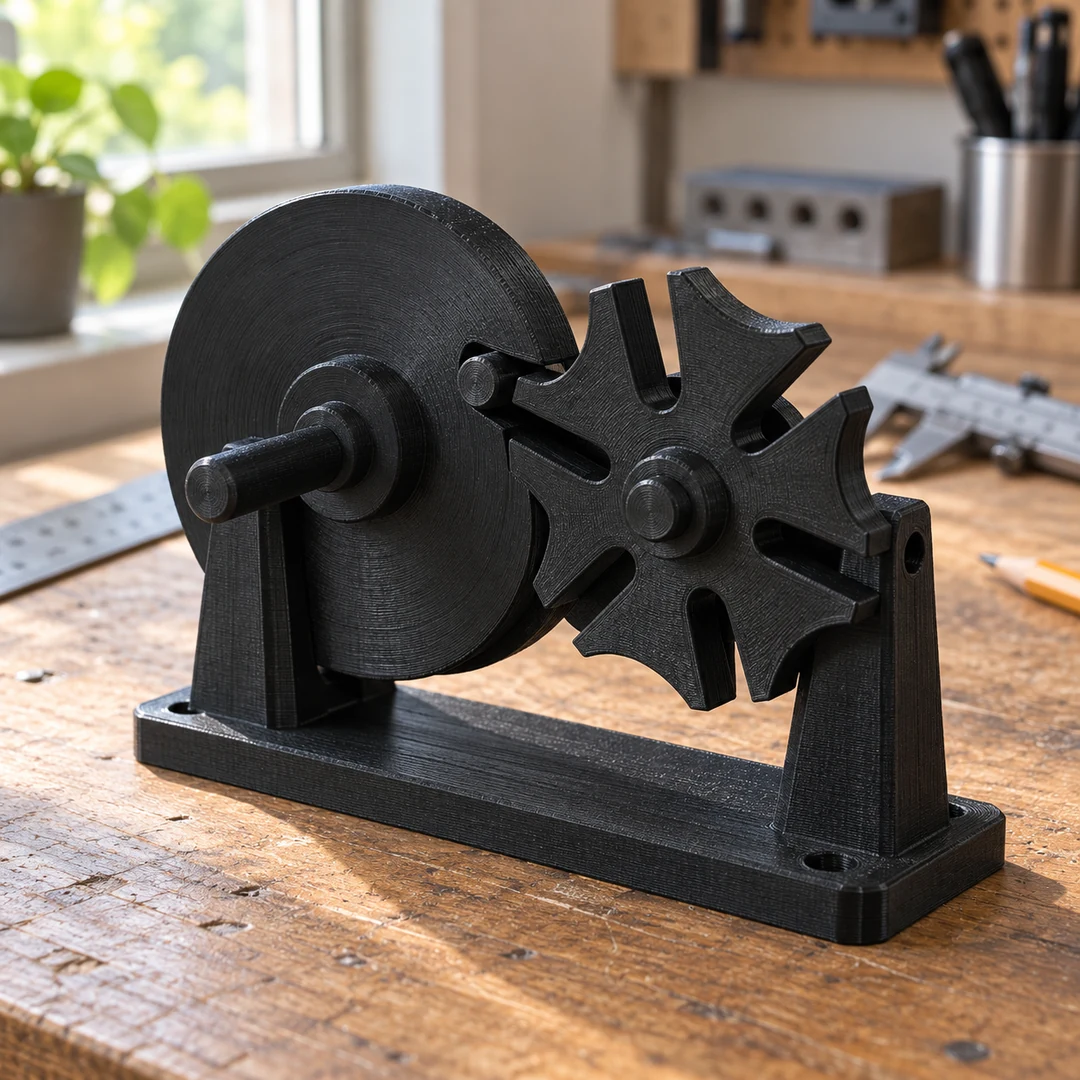 PLA+ 1.75mm 6 Black PLA+ 3D-printed functional prototype