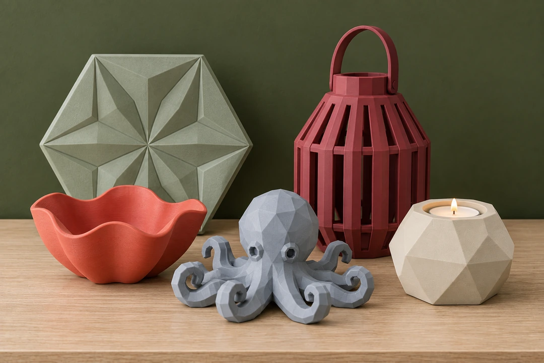 PLA Matte HS 1.75mm 11 PLA Matte HS 3D-printed decorative objects and octopus