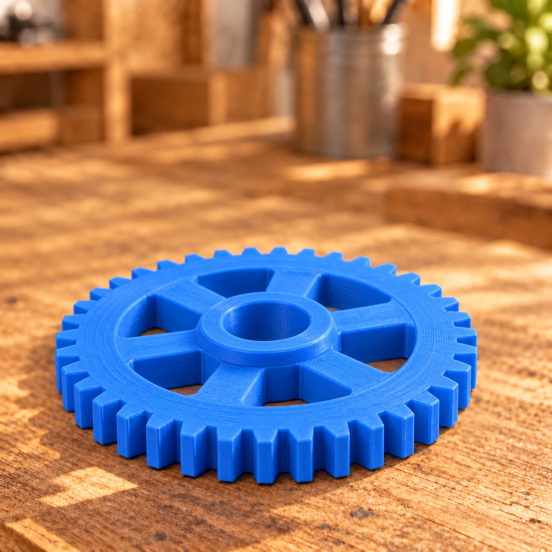 PLA Strongman 1.75mm 6 Blue PLA Strongman 3D-printed gear