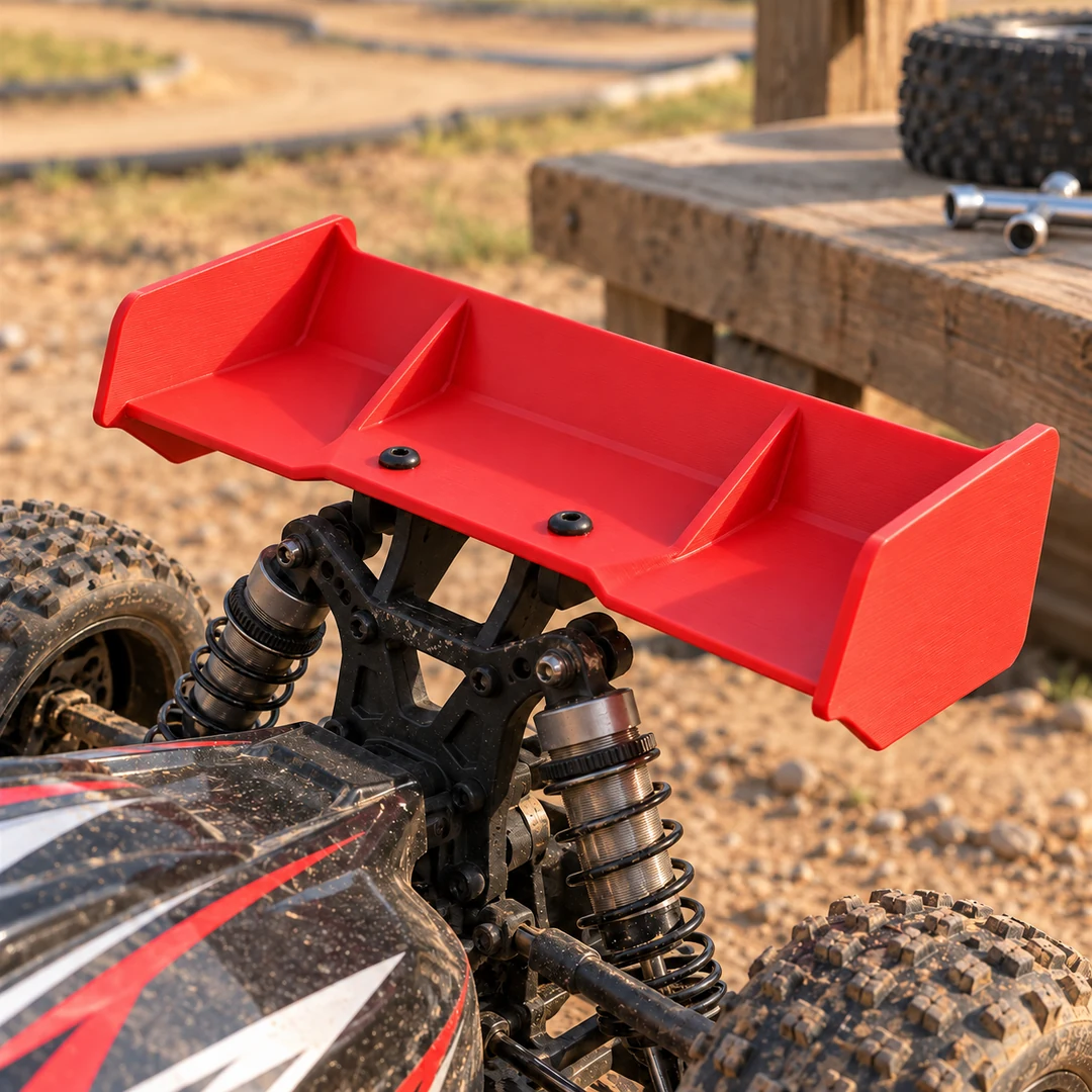 PLA Strongman 1.75mm 7 Red PLA Strongman 3D-printed RC car wing