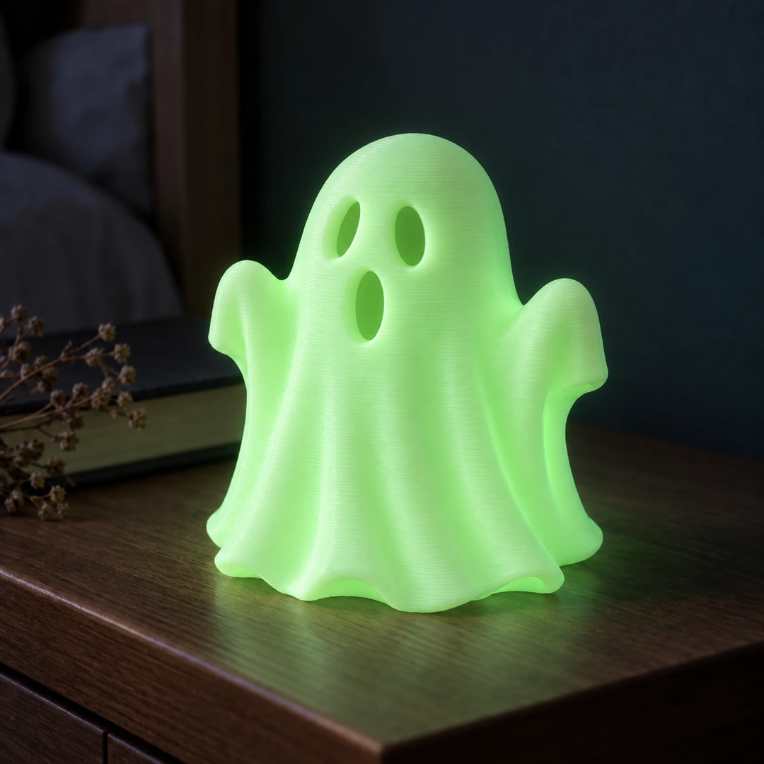 PLA Lumos 1.75mm 9 PLA Lumos glow-in-the-dark 3D-printed ghost