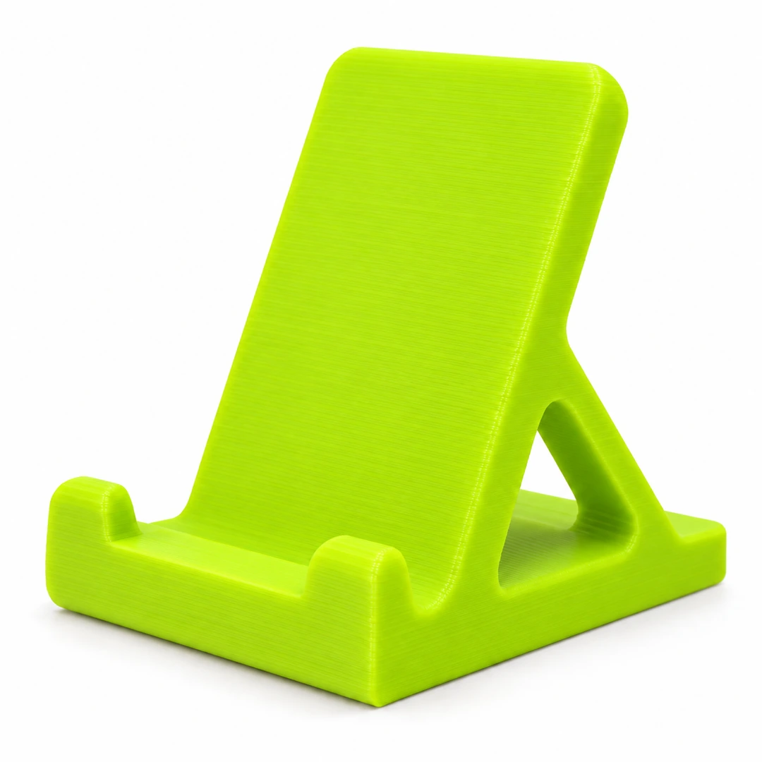 PLA Neon 1.75mm 3 PLA Neon green 3D-printed phone stand