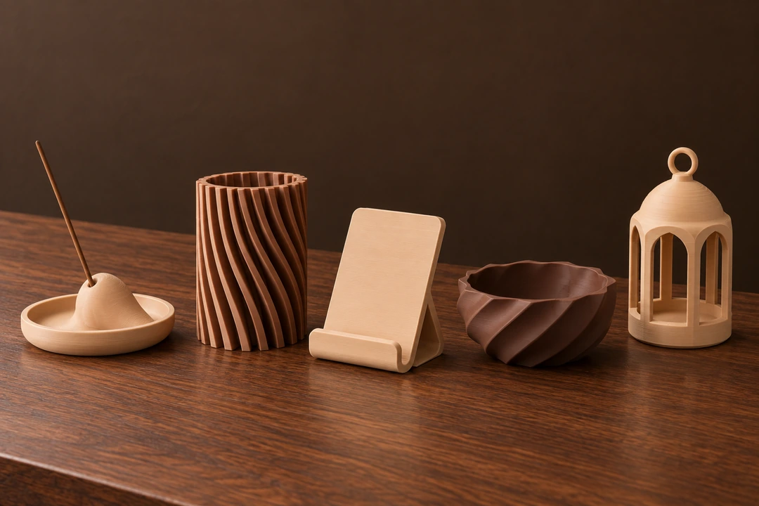 PLA Skin 1.75mm 11 PLA Skin 3D-printed vases and desk items