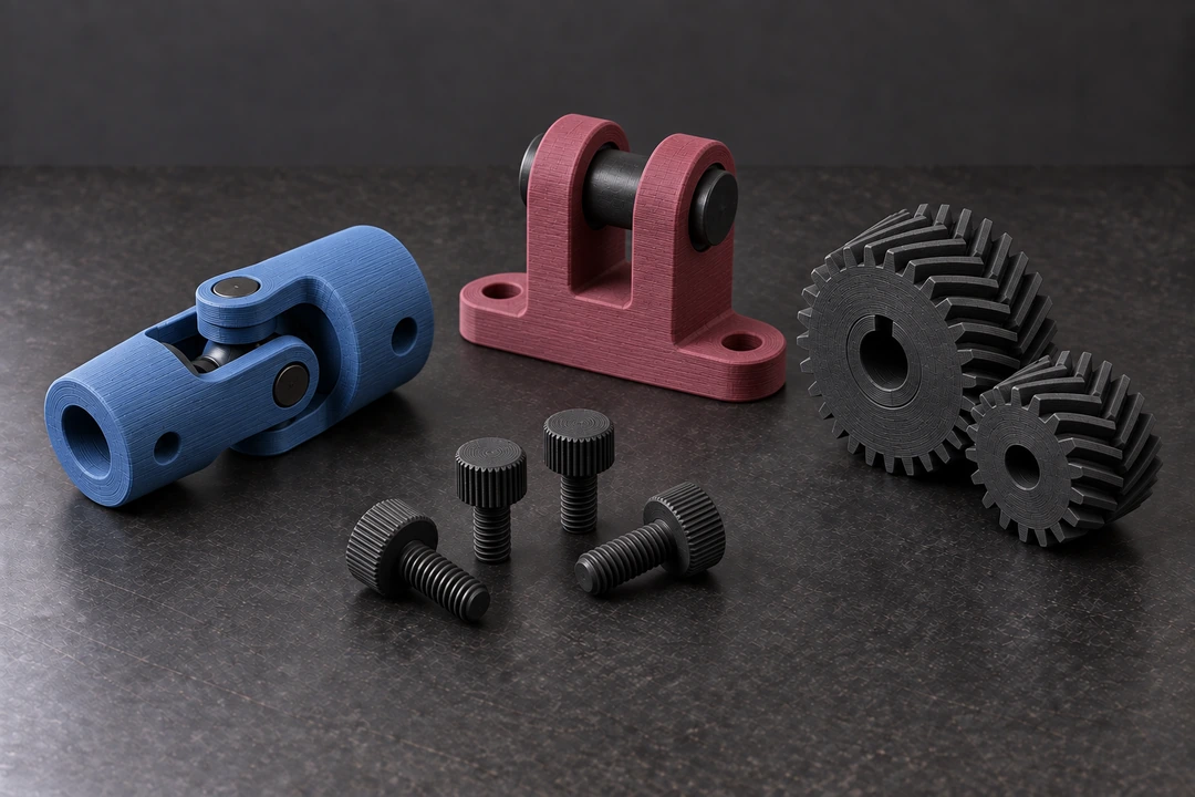 PLA CF 1.75mm 11 PLA CF 3D-printed mechanical parts