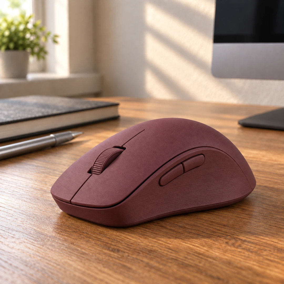 PLA CF 1.75mm 8 PLA CF 3D-printed computer mouse prototype