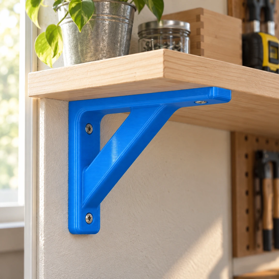 PETG Hyper Speed 1.75mm 6 Blue PETG Hyper Speed 3D-printed shelf bracket