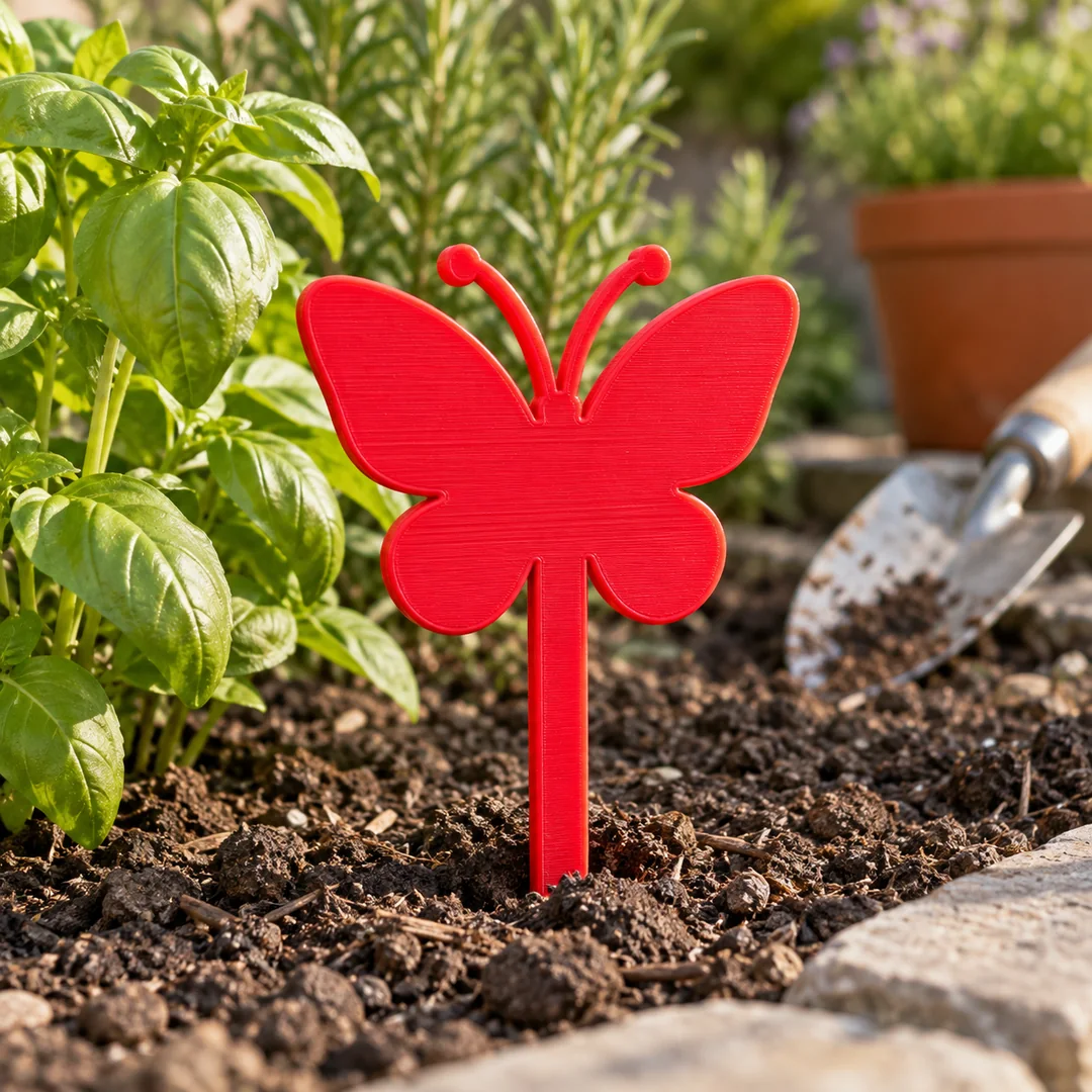 PETG Hyper Speed 1.75mm 7 Red PETG Hyper Speed 3D-printed garden butterfly marker