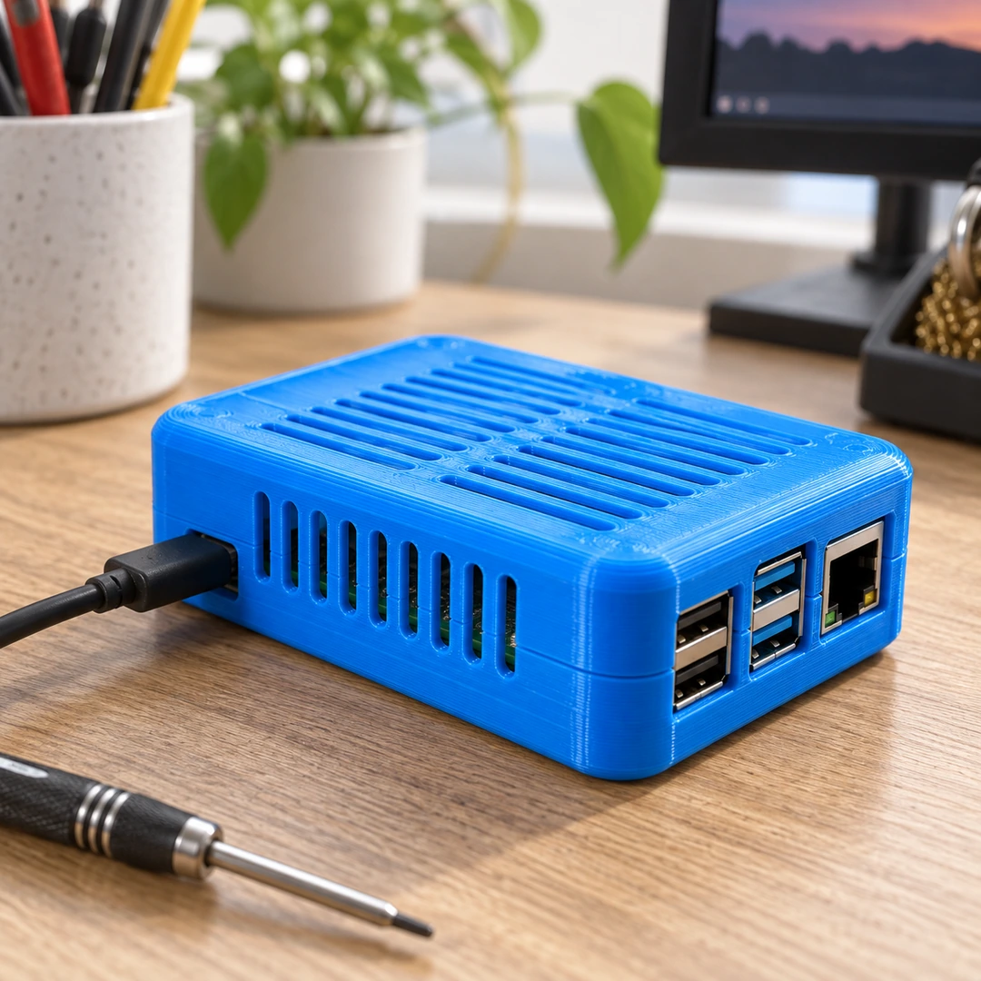 PETG Hyper Speed 1.75mm 9 Blue PETG Hyper Speed 3D-printed Raspberry Pi case