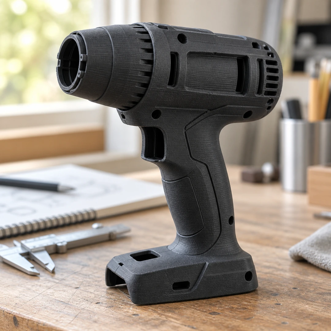 PETG CF 1.75mm 9 PETG CF 3D-printed power tool housing prototype