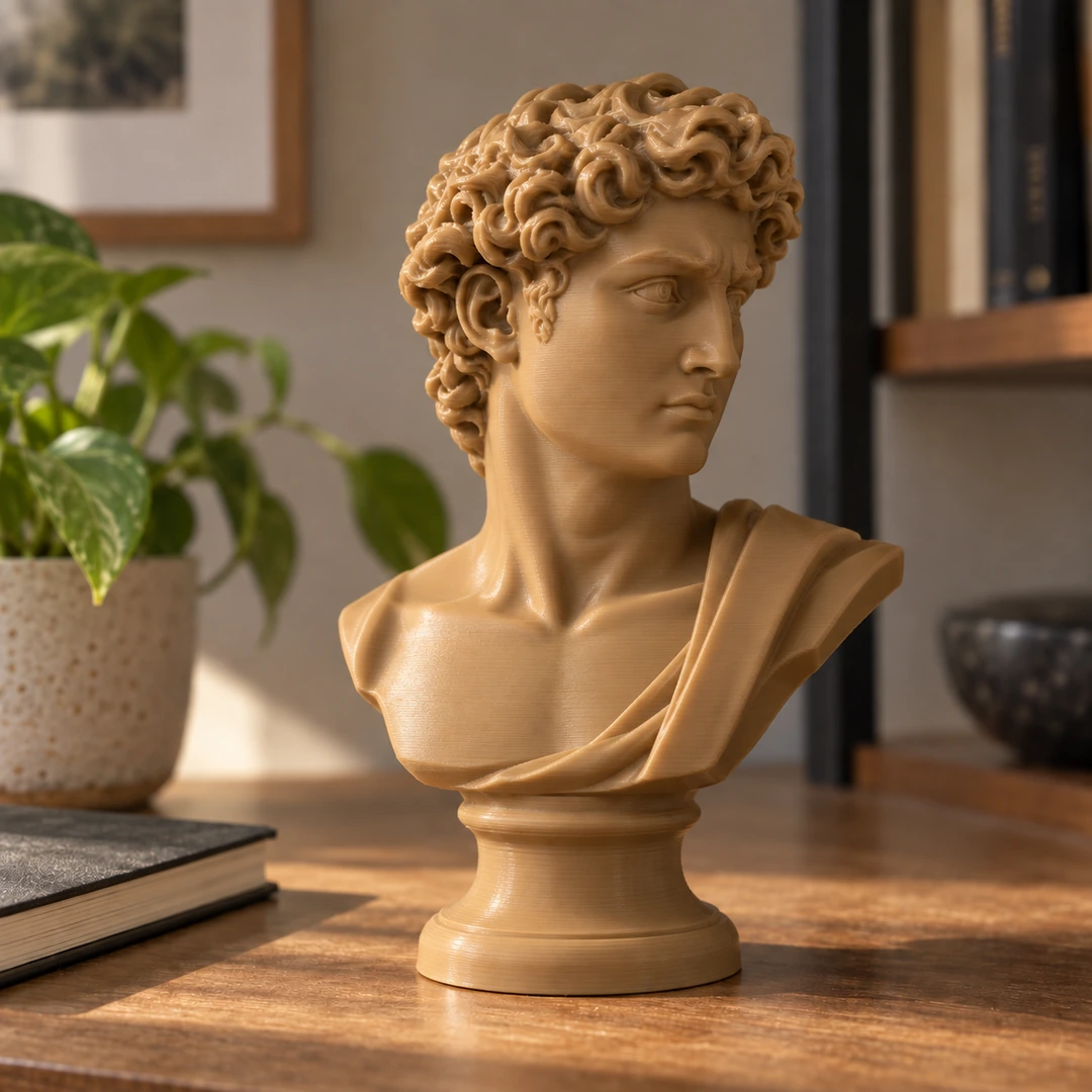 PETG Hyper Speed Skin 1.75mm 6 PETG Hyper Speed Skin 3D-printed classical bust