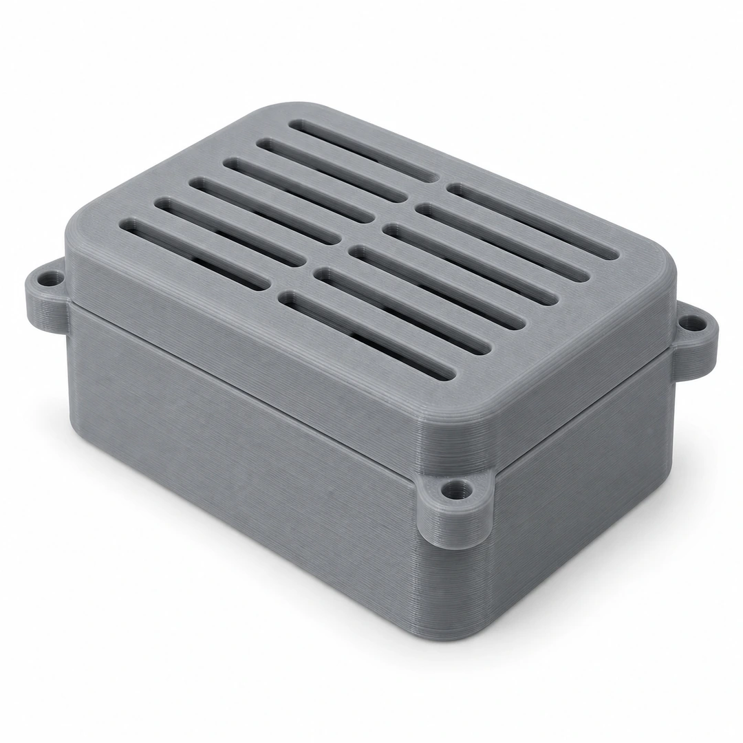 ASA Original 1.75mm 3 Grey ASA Original 3D-printed vented enclosure