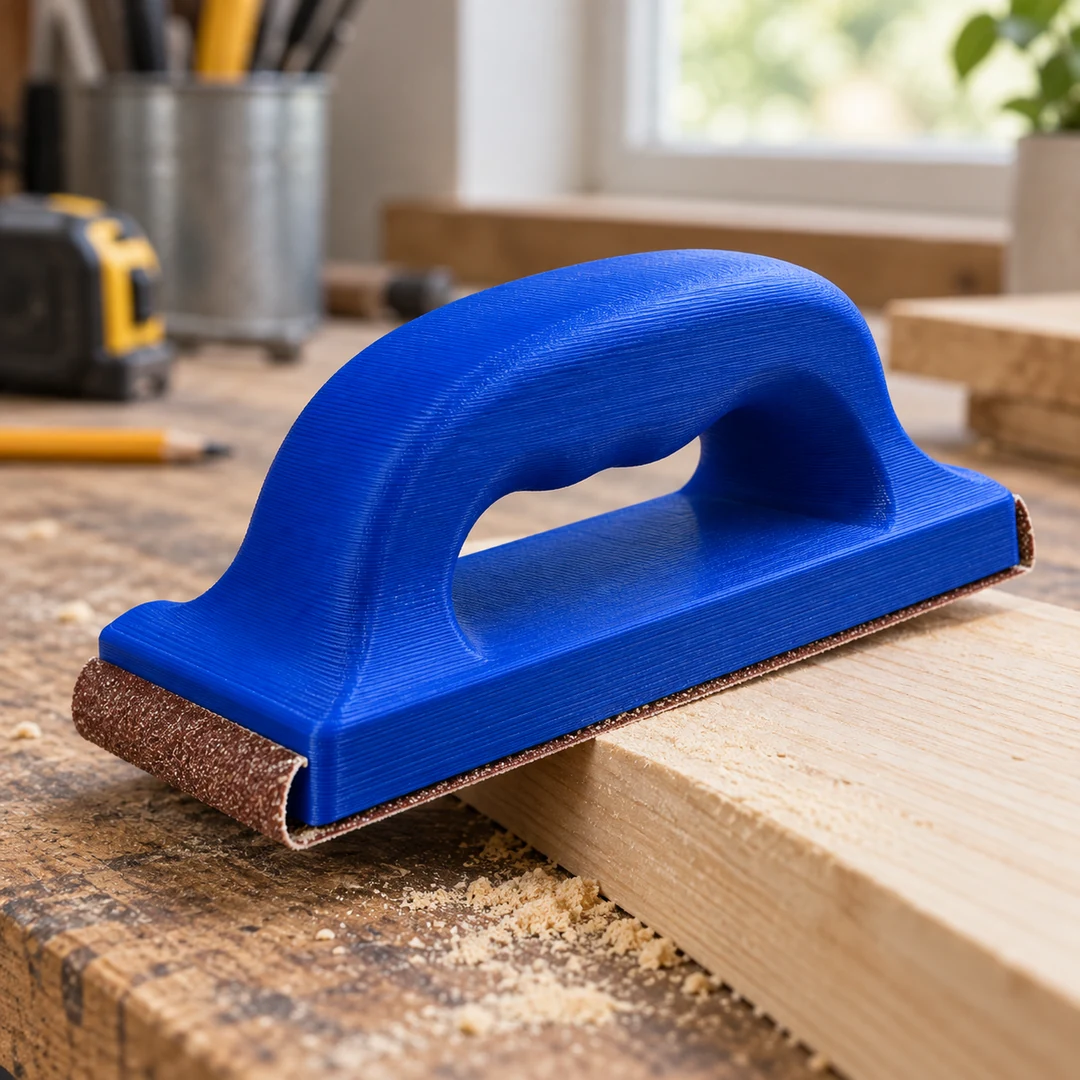 ASA Prime 1.75mm 9 Blue ASA Prime 3D-printed sanding block