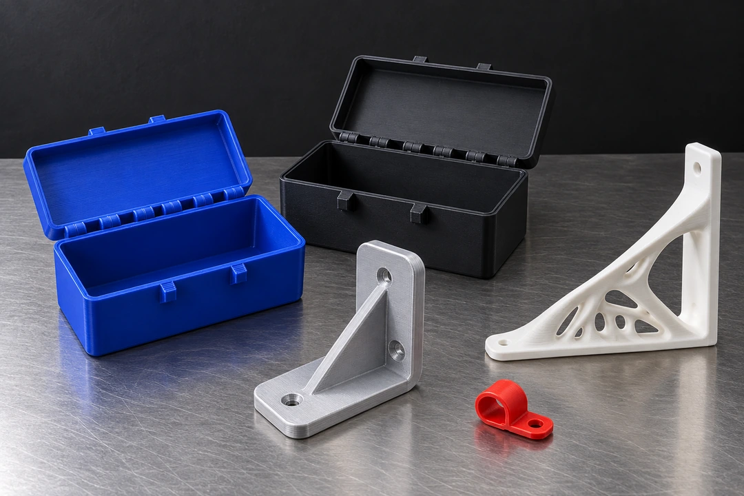 ABS Prime 1.75mm 10 ABS Prime 3D-printed case and brackets