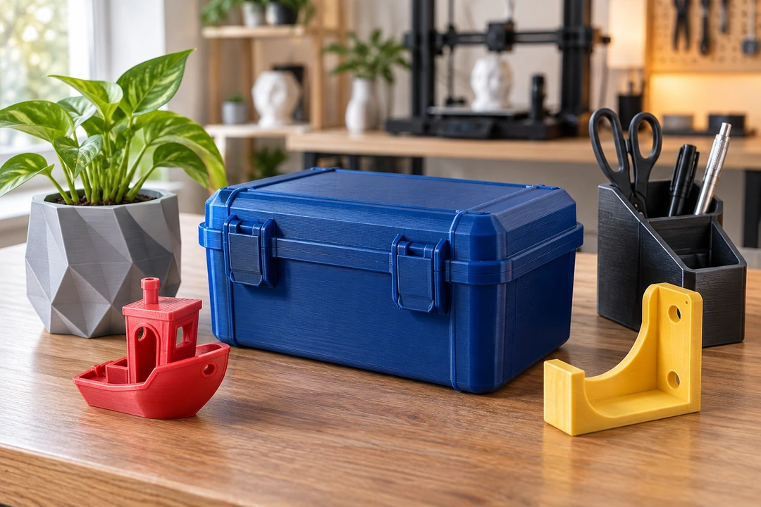 ABS Prime 1.75mm 11 ABS Prime 3D-printed case and desk items