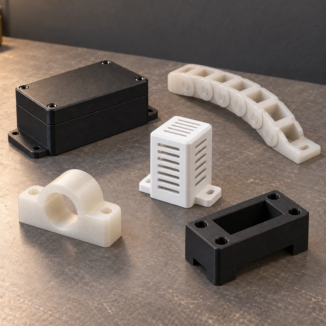 PC ABS 1.75mm 9 PC ABS 3D-printed technical parts