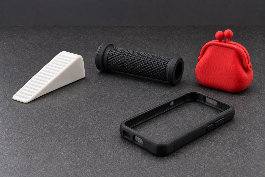 TPU 95A 1.75mm 11 TPU 95A 3D-printed door stop, grip and phone bumper