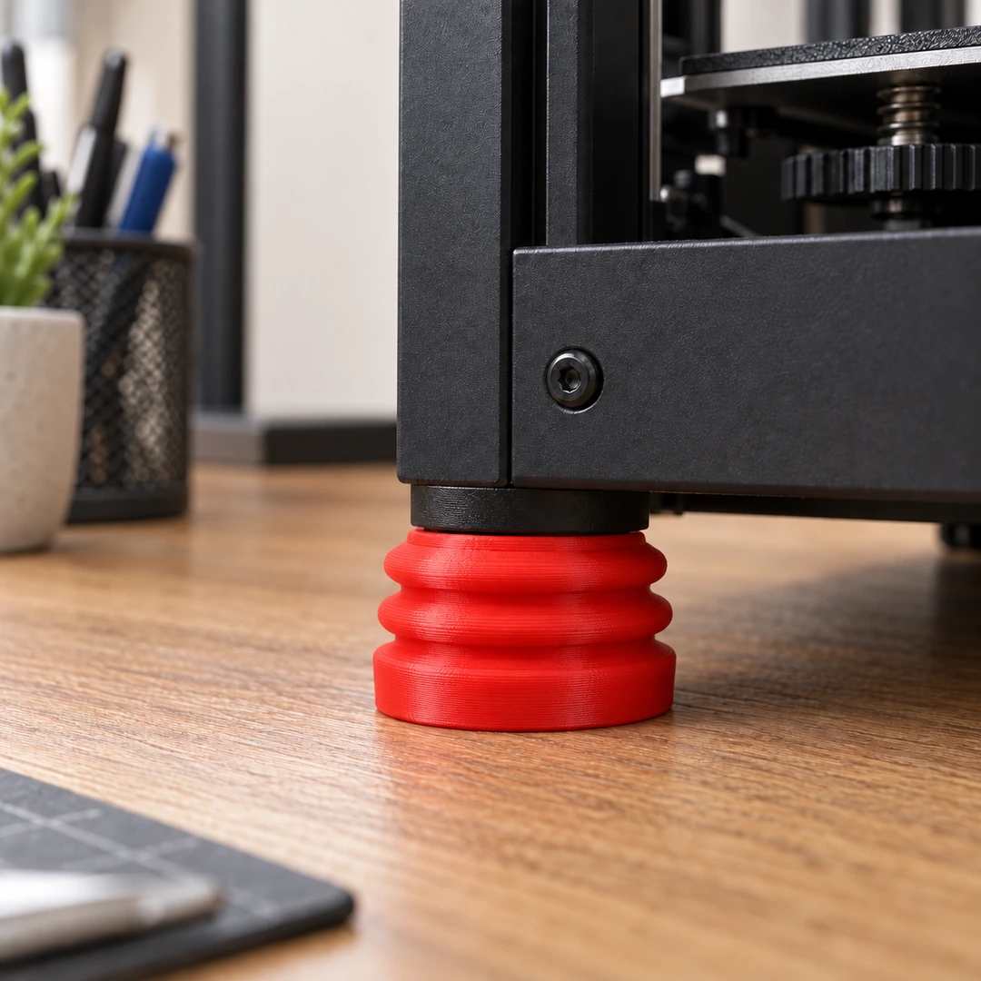 TPU 95A 1.75mm 7 Red TPU 95A 3D-printed printer feet