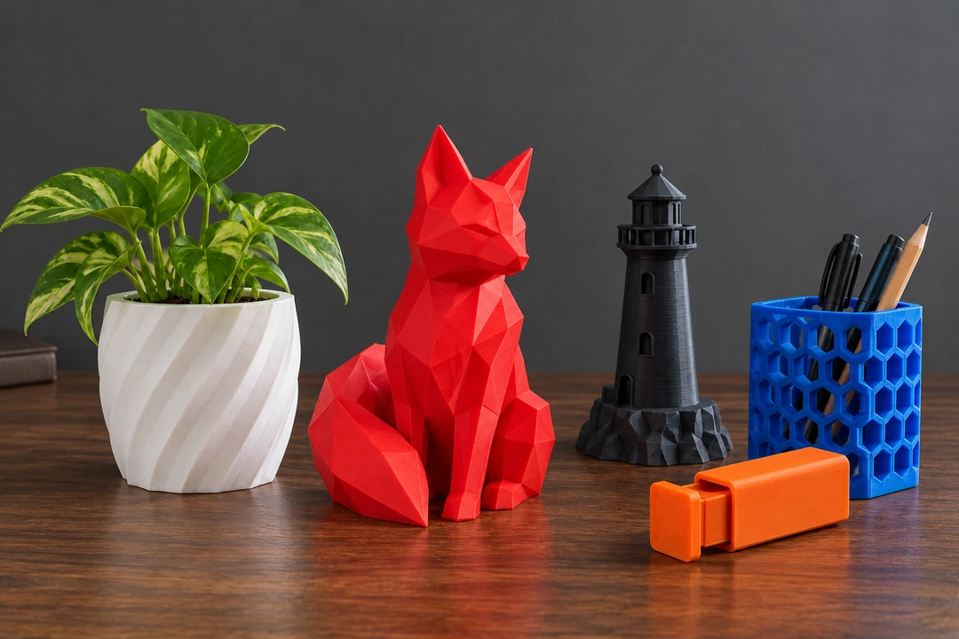 Refill PLA Original 1.75mm 10 Refill PLA Original 3D-printed fox and desk items