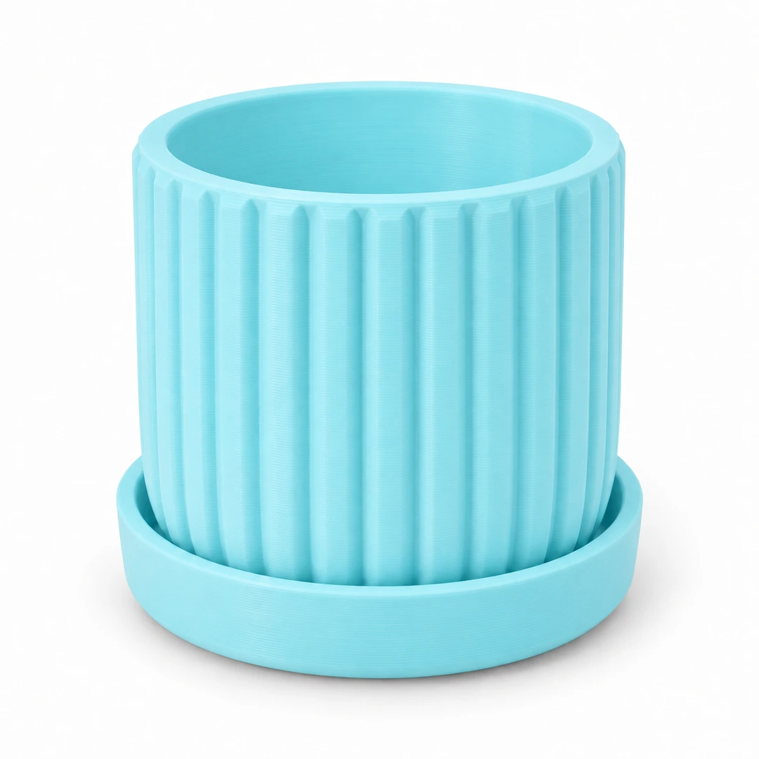 Refill PLA Pastel 1.75mm 3 Blue Refill PLA Pastel 3D-printed planter
