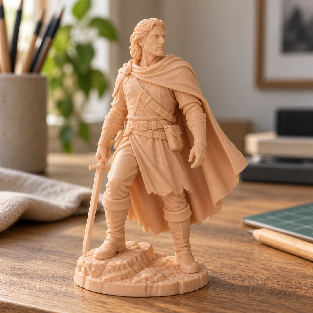 Refill PLA Skin 1.75mm 6 Refill PLA Skin 3D-printed warrior figure