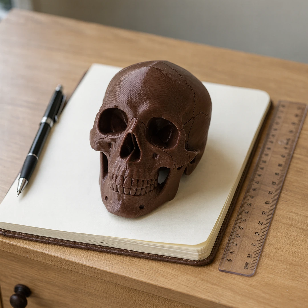 Refill PLA Skin 1.75mm 8 Refill PLA Skin 3D-printed skull model