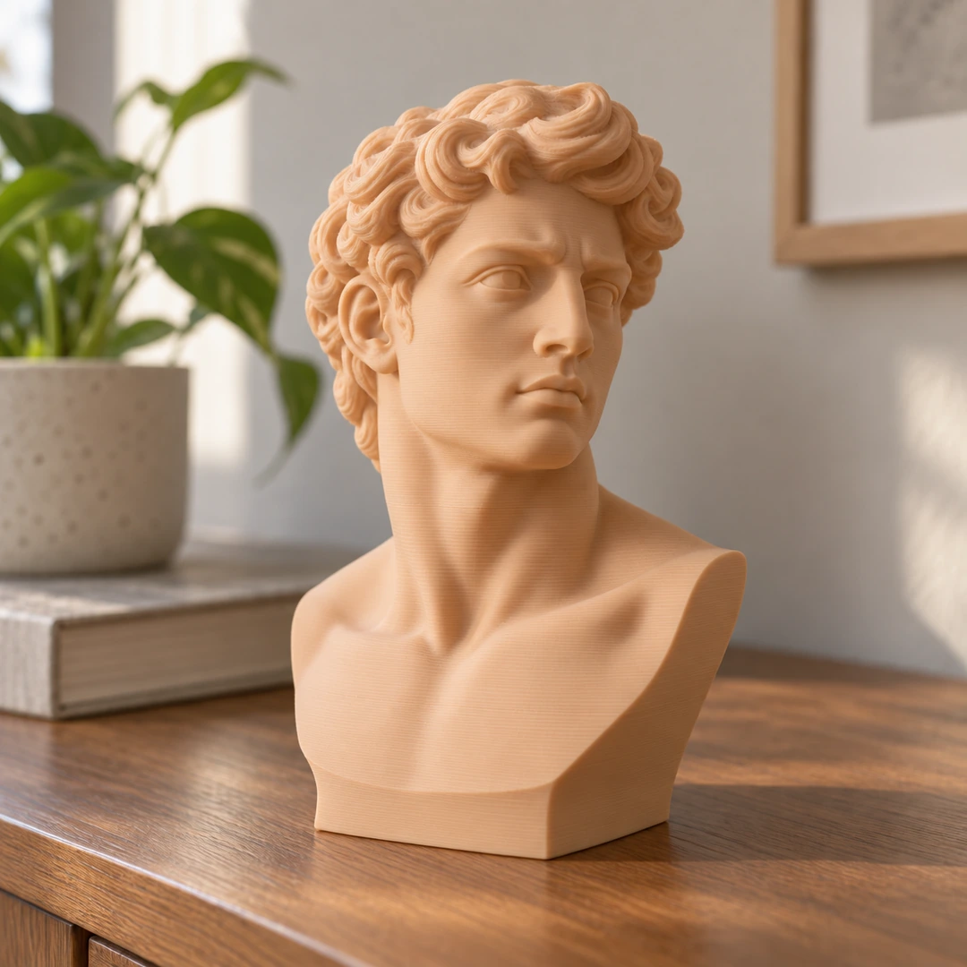 Refill PLA Skin 1.75mm 9 Refill PLA Skin 3D-printed classical bust