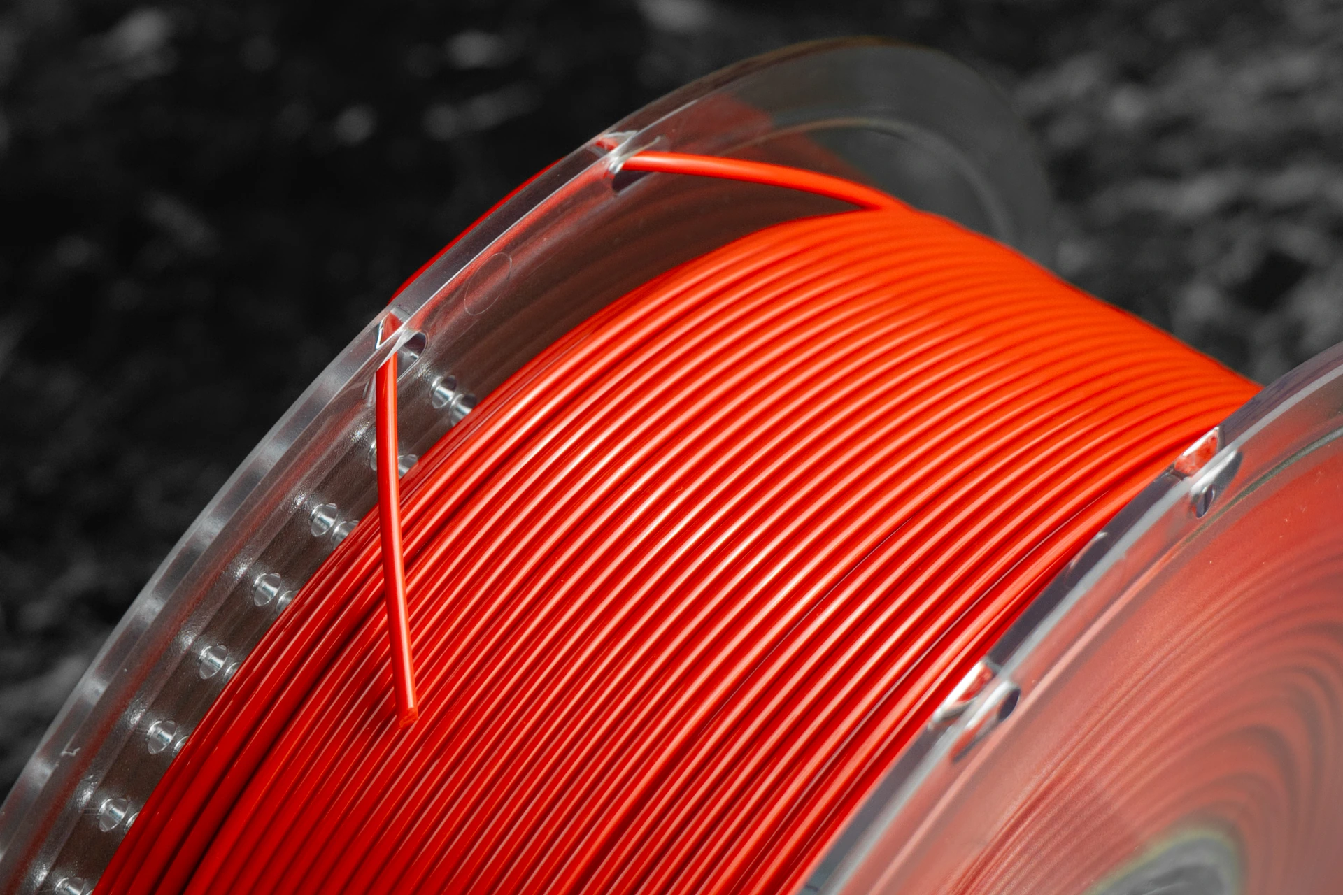 Enter B2B 6 Red filament on an AzureFilm spool