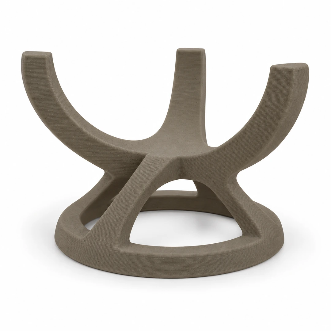 Refill Unset PLA Wood LumberLay 1.75mm 3 Unset LumberLay wood-like 3D-printed stand