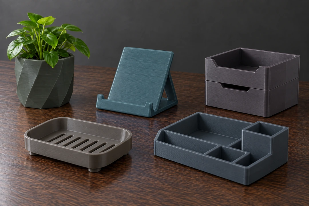 Unset PETG Hyper Speed 1.75mm 11 Unset PETG Hyper Speed 3D-printed desk organisers