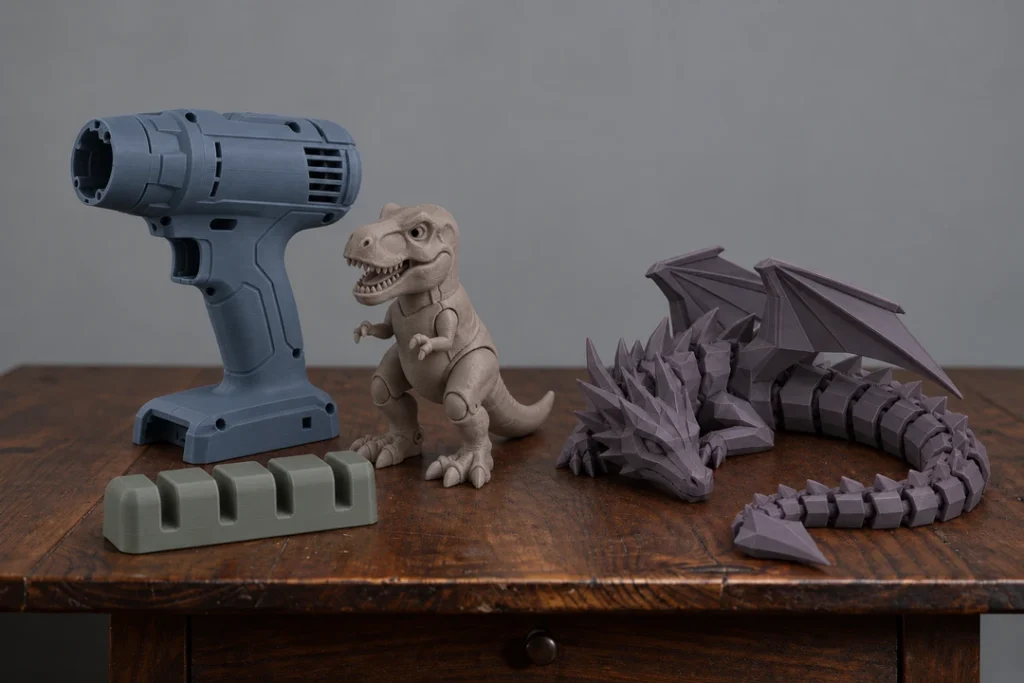 Refill Unset PLA Original 1.75mm 11 Unset PLA Original 3D-printed drill, fox and dragon
