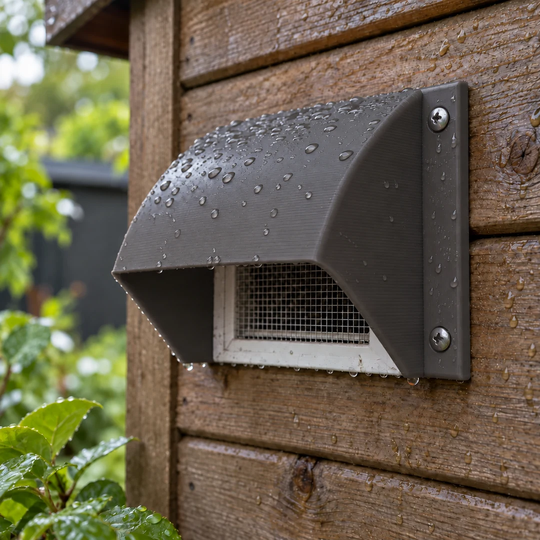 Unset ABS PLUS 1.75mm 7 Unset ABS PLUS 3D-printed outdoor vent hood
