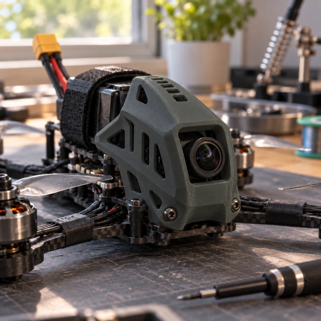 Unset PC ABS 1.75mm 8 Unset PC ABS 3D-printed drone frame