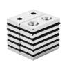 Flat magnet 30x15 x 5mm M5 dual hole 2 Neodymium magnets 3A778 3015 5
