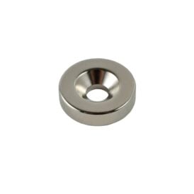 Flat Neodymium Magnet with Hole – M Series