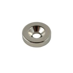 Flat Neodymium Magnet with Hole – M Series