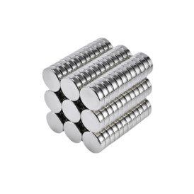 Alternative view of Magnete rotondo al neodimio serie fi (N52, 50 pezzi)